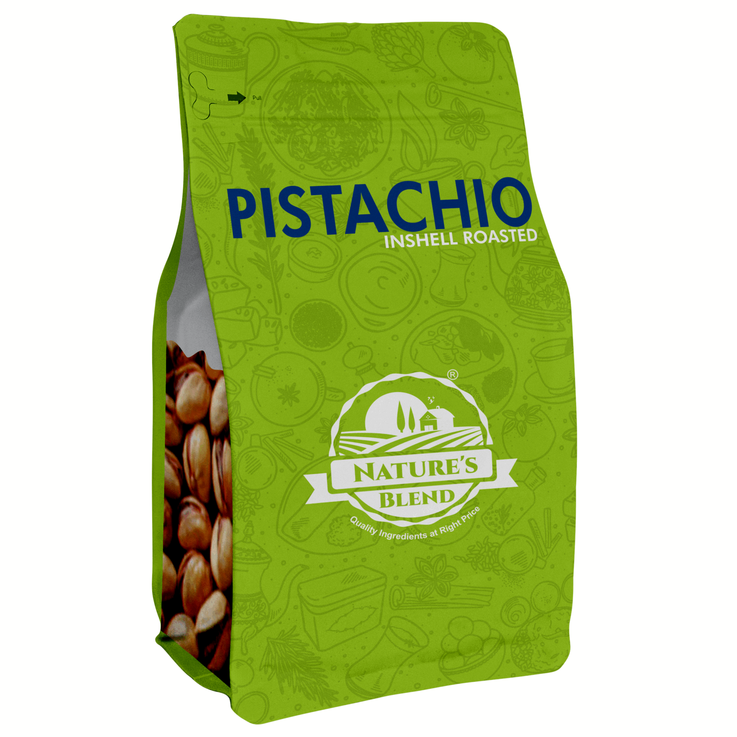 Nature’s Blend Pistachio Inshell Roasted Selected 250g Pouch