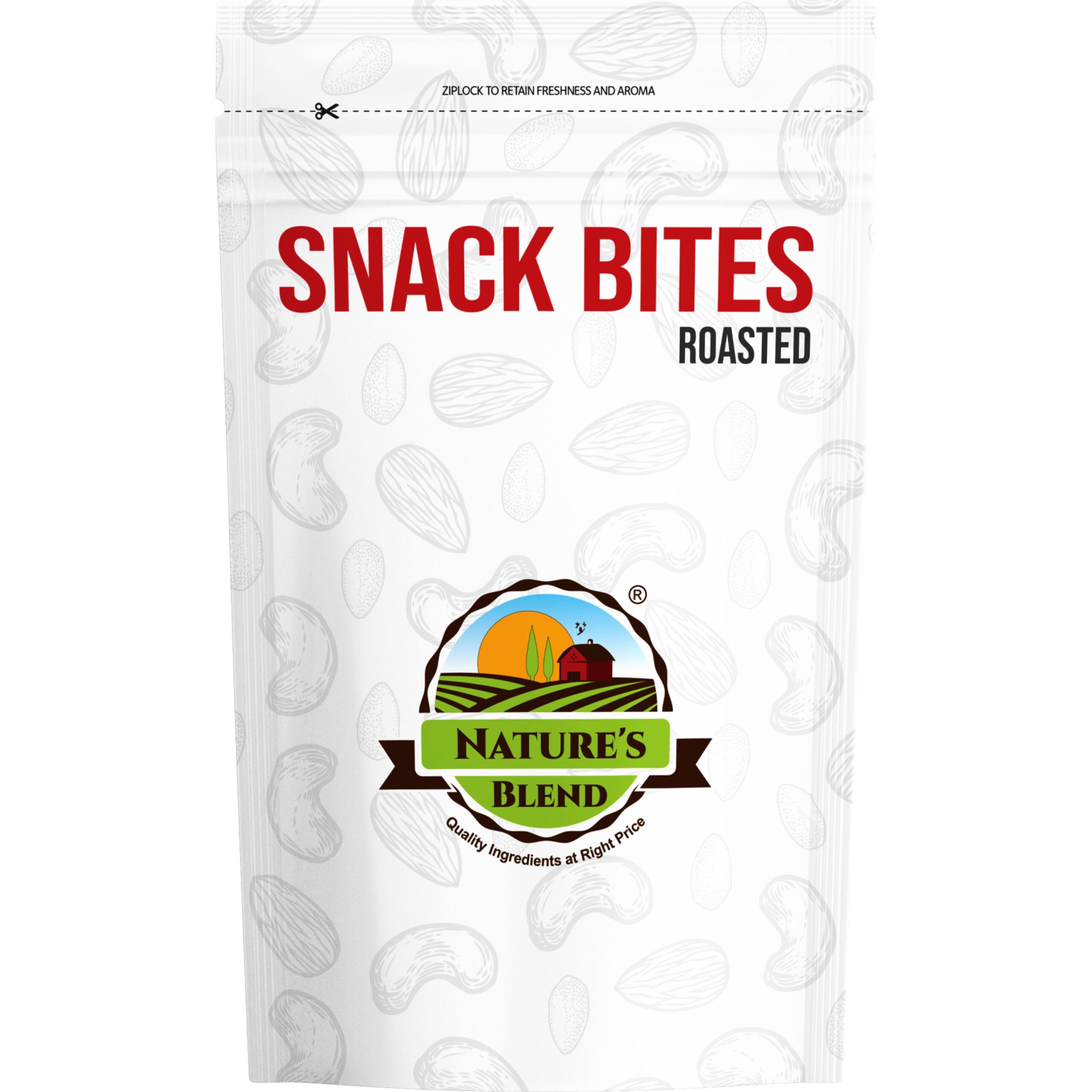 Nature’s Blend Snack Bites Roasted Selected 250g Pouch