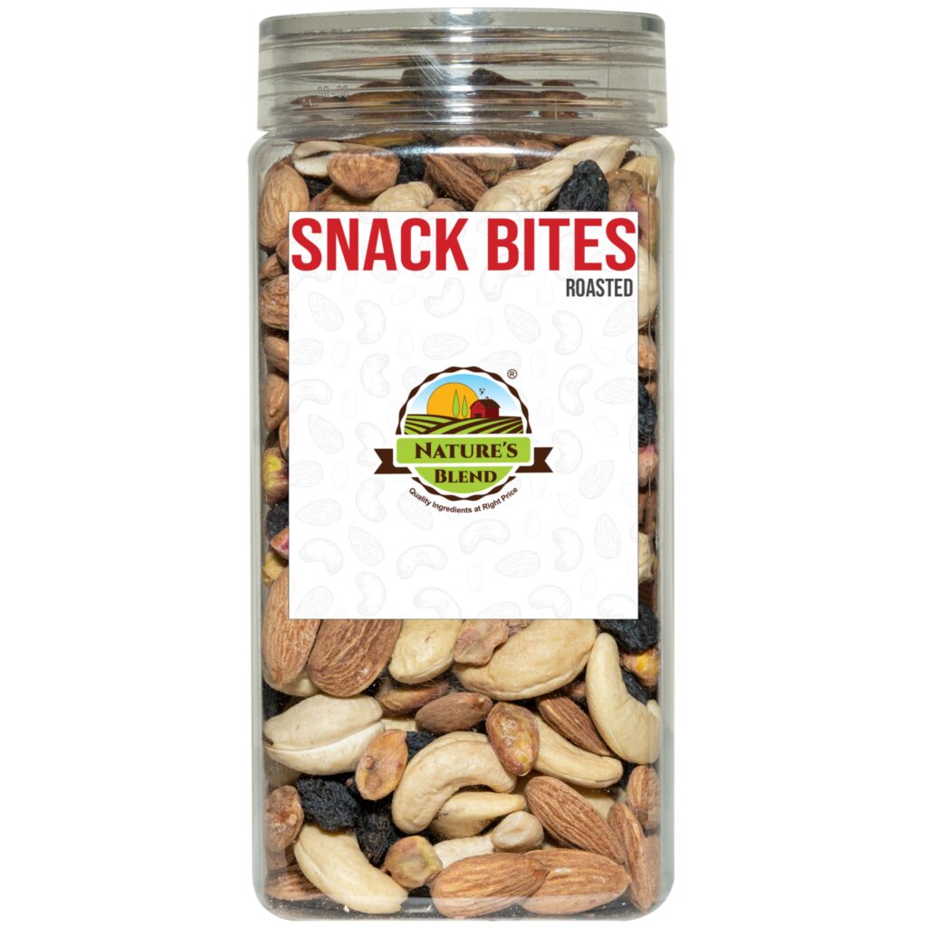 Nature’s Blend Snack Bites Roasted Selected 500g Jar