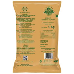 Nature’s Blend Golden Turmeric Powder Premium 1Kg Pouch