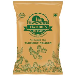 Nature’s Blend Golden Turmeric Powder Premium 1Kg Pouch